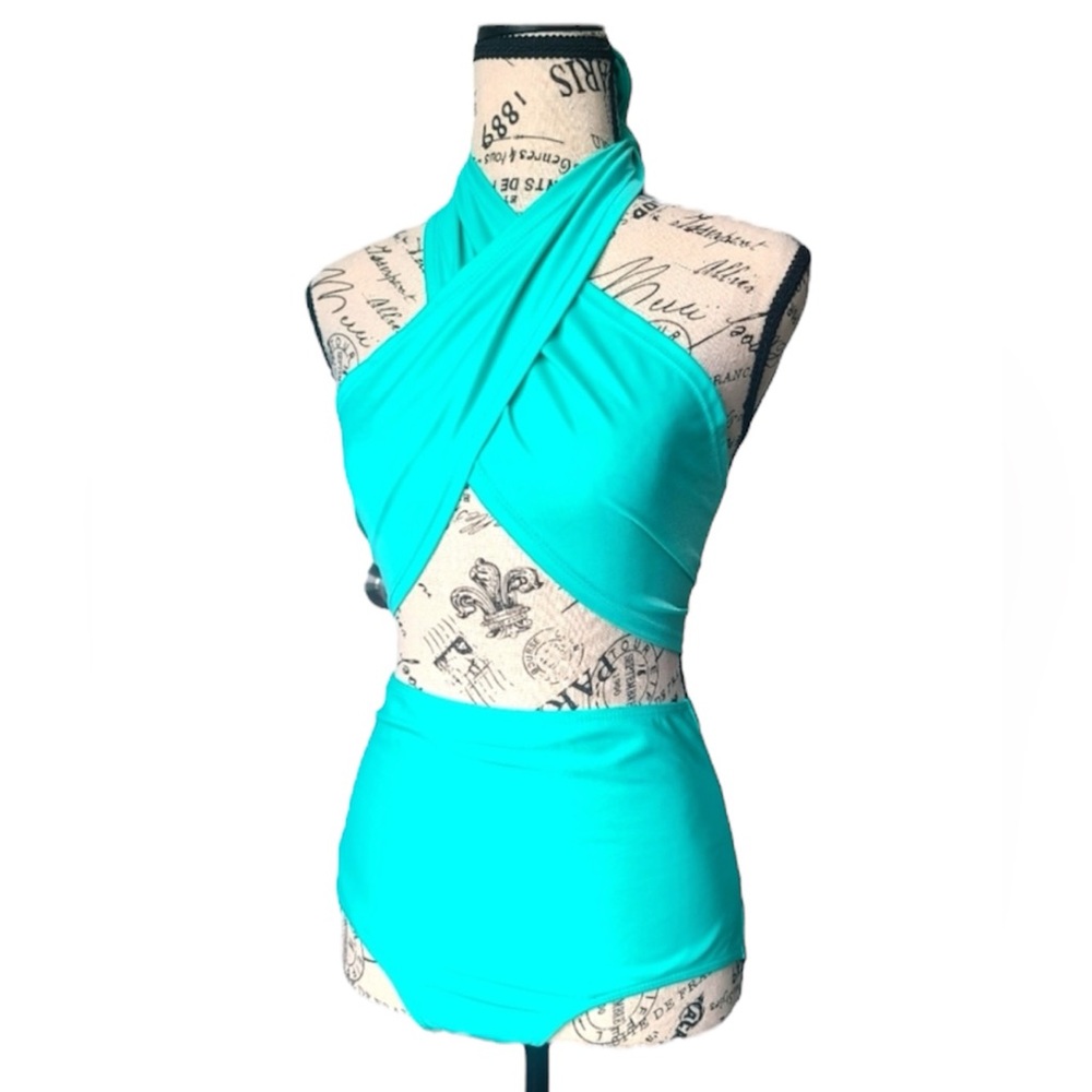 NWOT High Waist Wrap Bikini